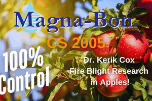 Fire Blight Control for Apple Growers