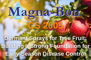 Dormant Sprays for Tree Fruit with CS 2005